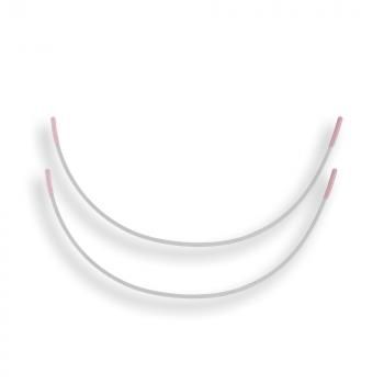 Косточки плоские BLITZ 2 мм 150 мм металл 2 шт KB15 белый