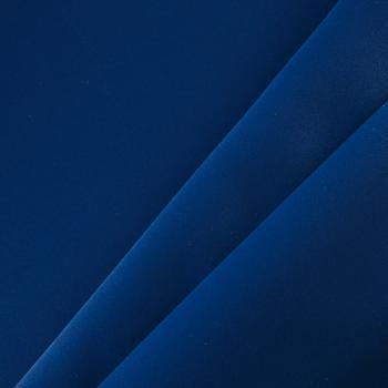 Ткань портьерная L-300 см негорючая блэкаут  10-02-13698 темно-синий однотонный
