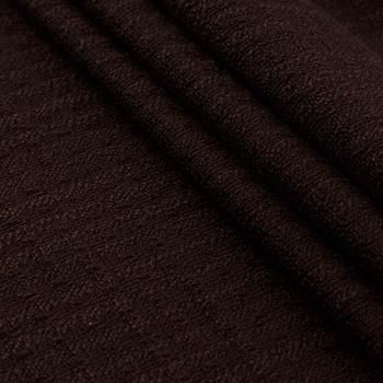 Твид 052-14957 коричневый однотонный