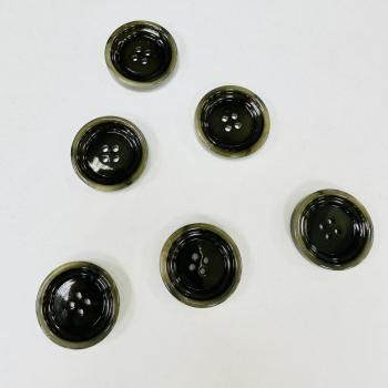 Пуговица с проколами 20 мм RIO0017-20-D173 темный хаки