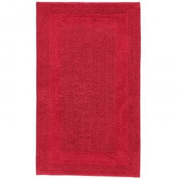 Коврик для ванной комнаты 60х100 см CAWO UNI 1000-280 вишневый