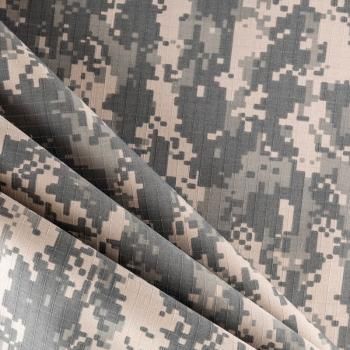 Коттон камуфлированный К37-003 бежевый принтованный