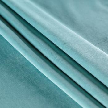 Ткань мебельная микровелюр 09-02-08959 аквамарин однотонный