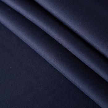 Шерсть костюмная стрейч К08-082 темно-синий однотонный
