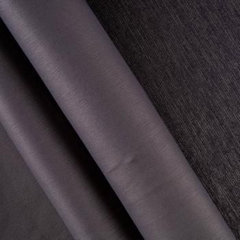 Ткань портьерная блэкаут 2-х сторонний h300 см 529-02-19 серо-коричневый однотонный