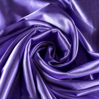 Креп-сатин К33-858 сиреневый однотонный