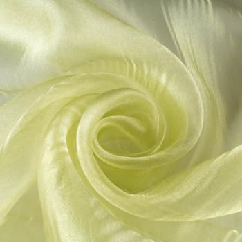 Органза К33-1004 фисташковый однотонный