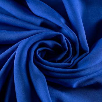 Штапель К33-626 васильковый однотонный