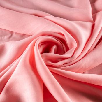 Штапель К33-269 пудрово-розовый однотонный