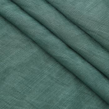 Вискоза 009-17507 бирюзово-зеленый однотонный