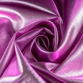 Парча К33-982 серебристо-розовый однотонный