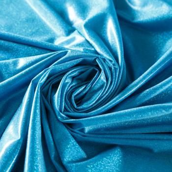 Трикотаж лазер 034-09252 насыщенный голубой