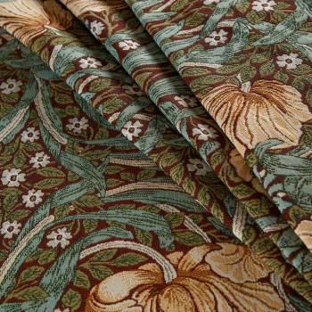 Гобелен У. Моррис Первоцветы 22-02-15853 бирюзовый