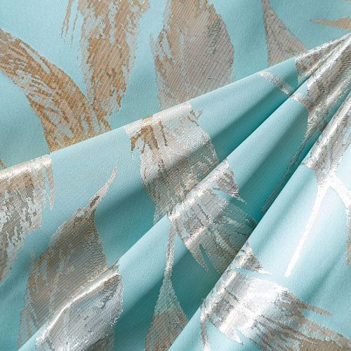 Парча 041-06452 мятный/золото