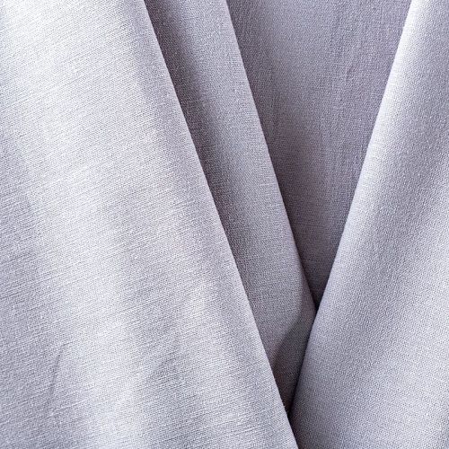 Лен натуральный 035-01352 серый однотонный