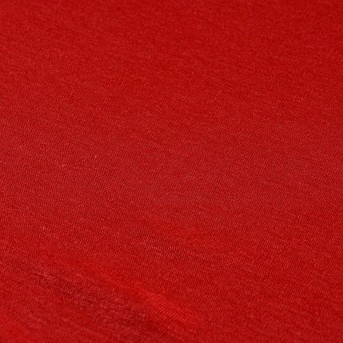 Трикотаж 056-11943 оранжево-красный однотонный