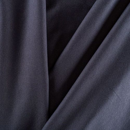 Трикотаж 056-01406 черный однотонный