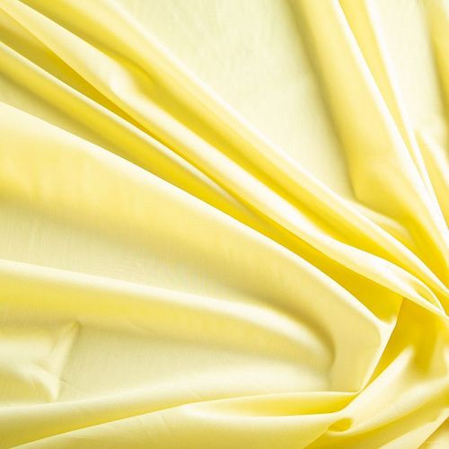 Поплин стрейч 063-20060 желтый однотонный