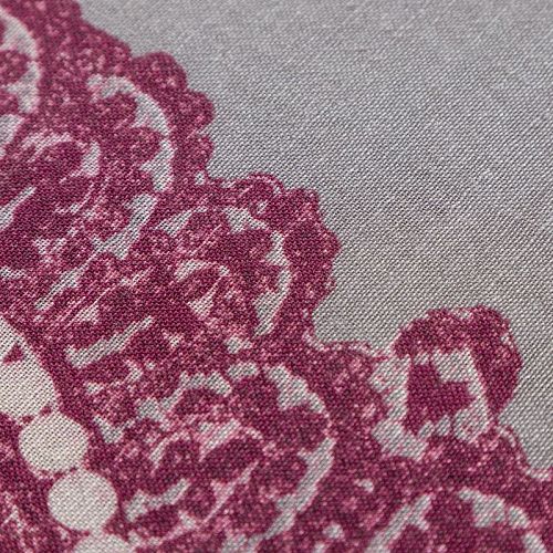 Шерсть плательная 066-02270 серый принтованный