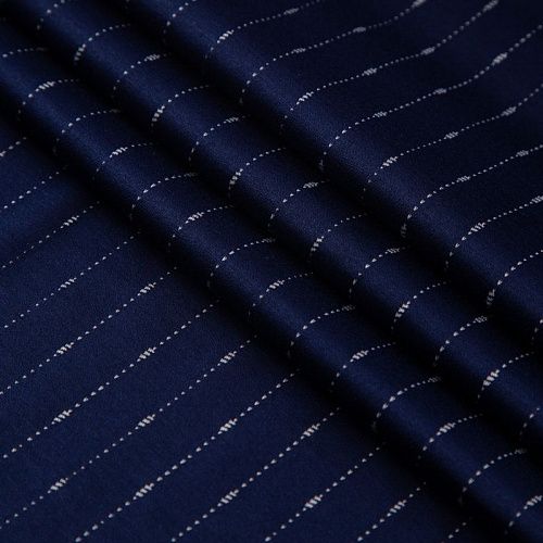 Трикотаж 056-16995 синий принтованный