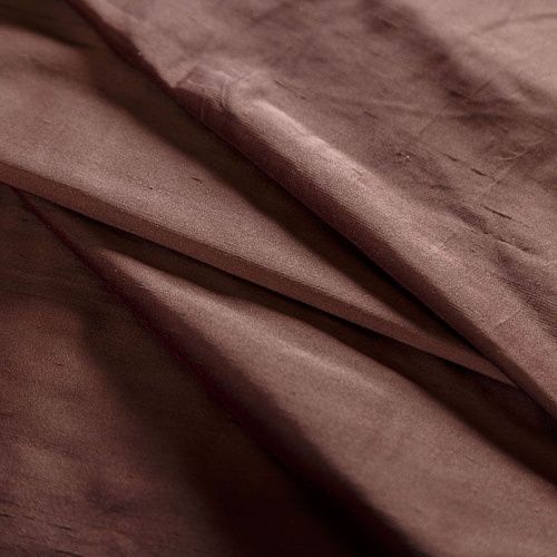 Дикий шелк 016-04796 шоколадный однотонный