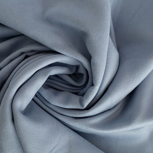 Замша портьерная h-295 см 529-02-87 светло-голубой однотонный