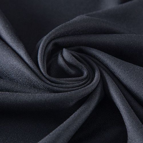 Шерсть костюмная 025-19960 черный однотонный