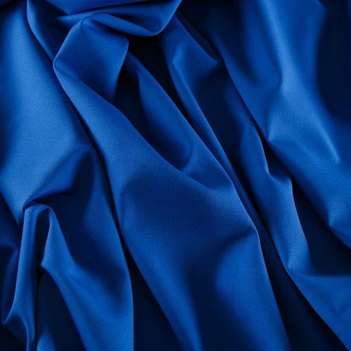 Ткань костюмная стрейч 025-15241 сине-голубой однотонный