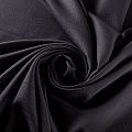 Креп 026-01684 черный однотонный