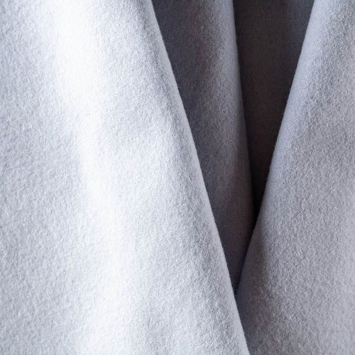 Ткань пальтовая К25-099 светло-серый однотонный