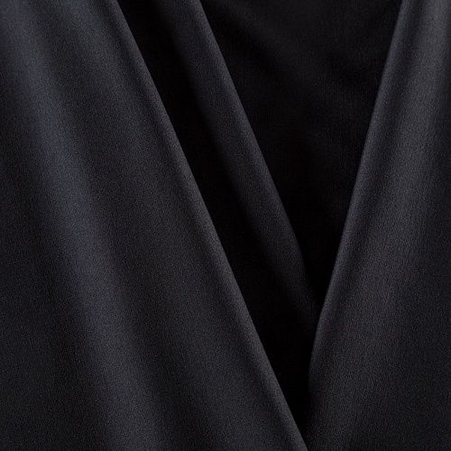 Джерси 014-03155 черный однотонный