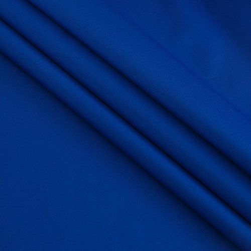 Сатин-коттон 063-14703 васильковый однотонный