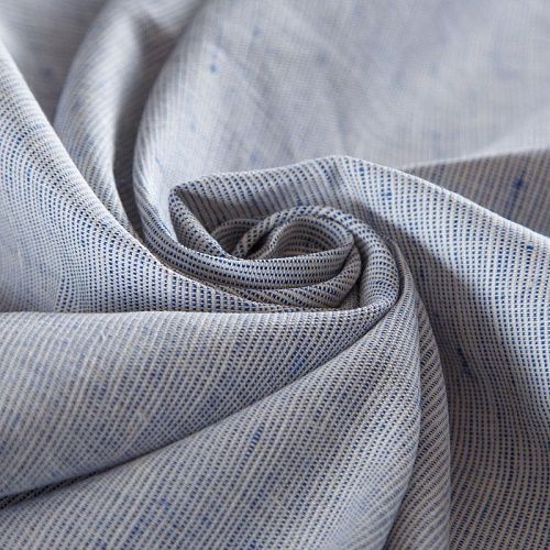 Лен натуральный Paul Smith 035-16522 выбеленный голубой деним