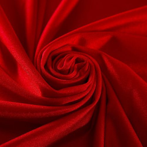Лайкра 005-18601 красный однотонный