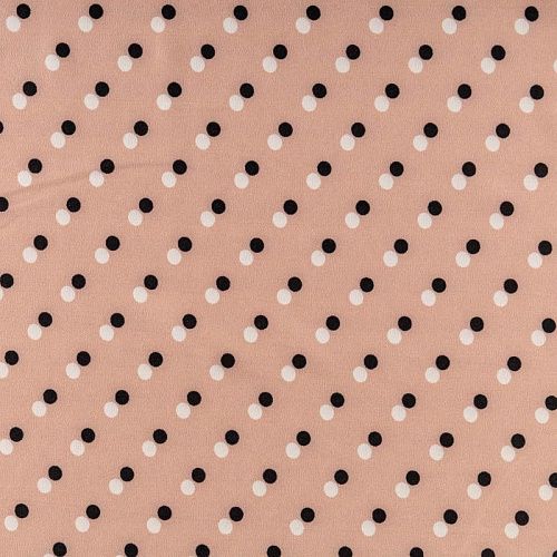 Вискоза "Лоренцо" К33-194 пудрово-розовый принтованный