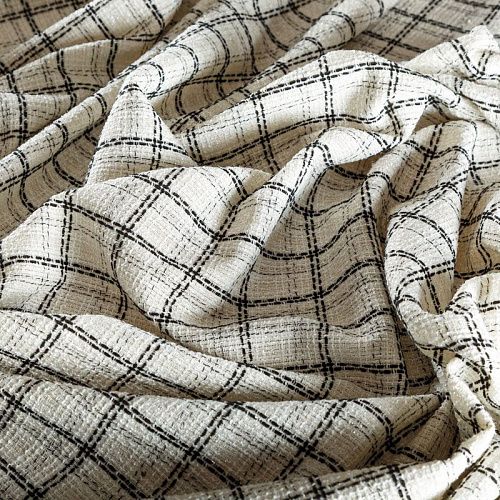 Твид шанель 052-04399 молочный