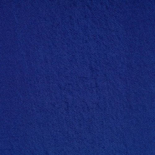 Креп-сатин К33-921 васильковый однотонный