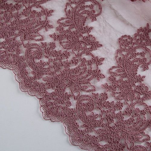 Гипюр 012-10942 лиловый