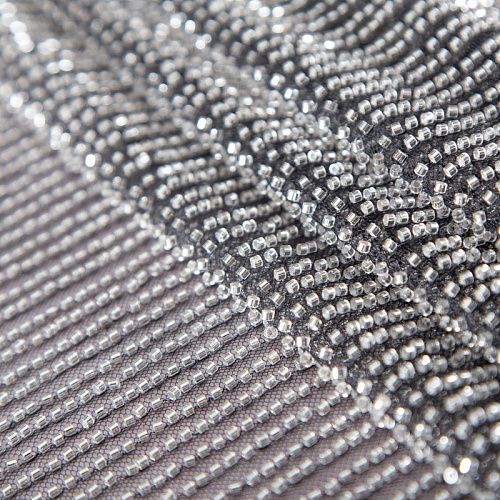 Сетка с бисером 050-19871 черный