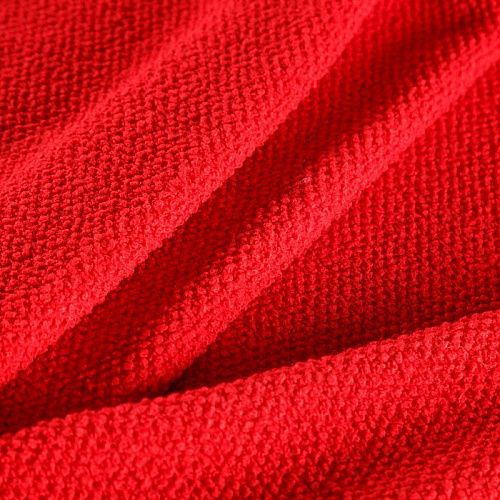 Букле 006-05766 красный однотонный