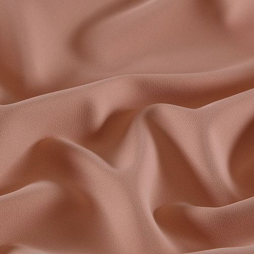 Креп стрейч Moschino дублированный 026-17122 пудровый однотонный