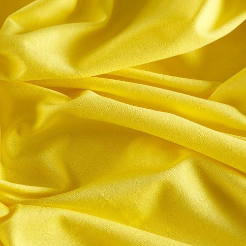 Трикотаж 056-15087 желтый однотонный