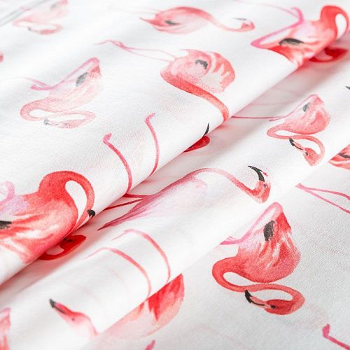 Перкаль 007-03509 белый принтованный