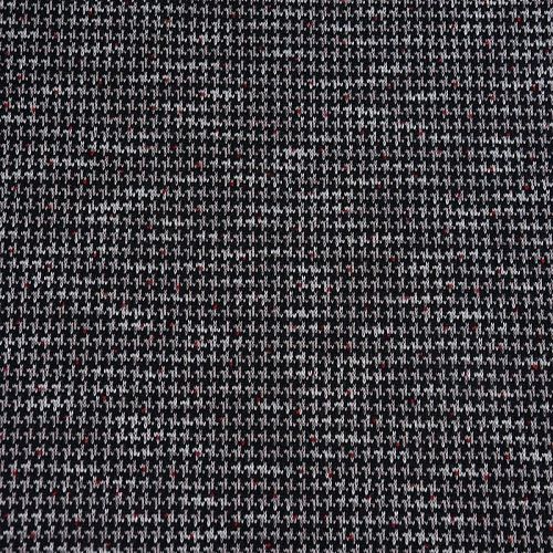 Трикотаж 056-11787 черный принтованный