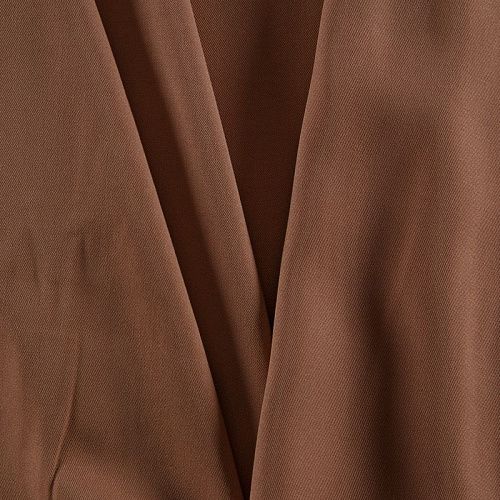 Твил-штапель 069-12792 коричневый однотонный