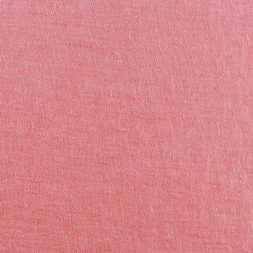 Лен-вискоза 035-00843 розово-коралловый однотонный