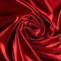 Бархат-лайкра К33-693 красный однотонный