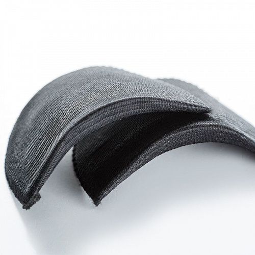 Плечевые накладки 140х90х10 мм 2 шт 530940 черный