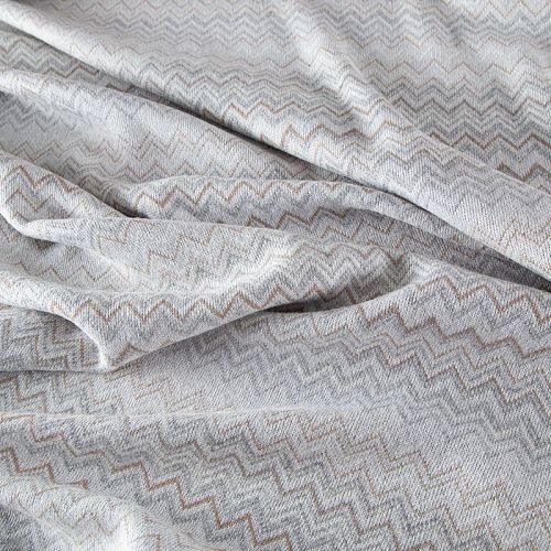 Трикотаж шерстяной вязаный Missoni 056-19828 молочно-серый