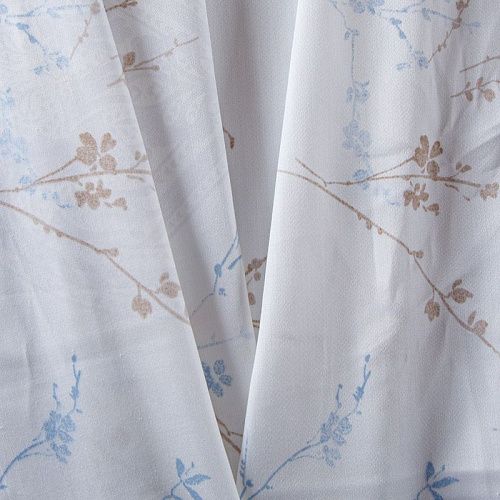 Сатин ш. 220 см 007-13359 белый принтованный